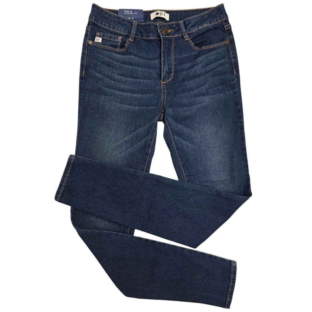 JH Women's Skinny Jeans Size 2 - Dark Wash Blue - High Quality Thick Denim NWT